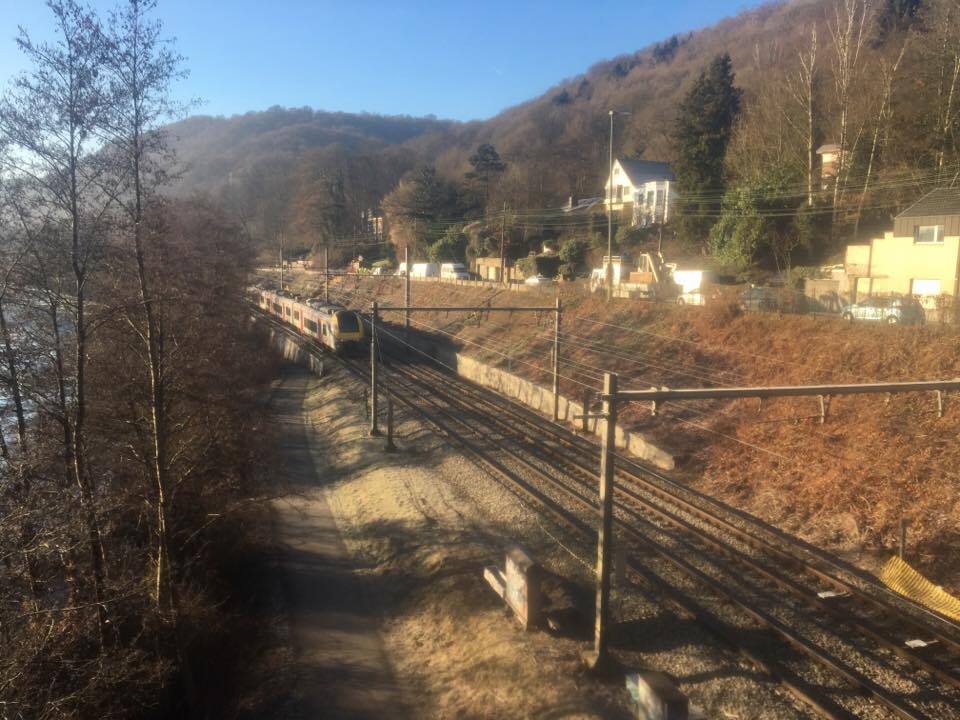 embourg une voie train
