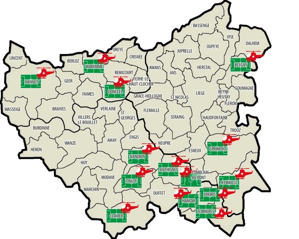 Carte hélico médicalisé