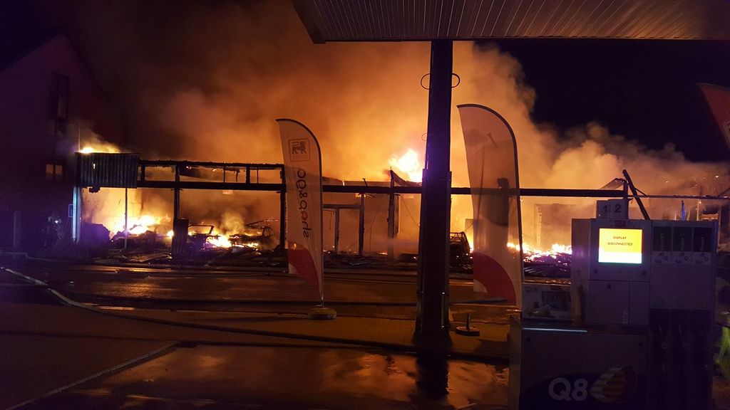 garage incendie amay 2