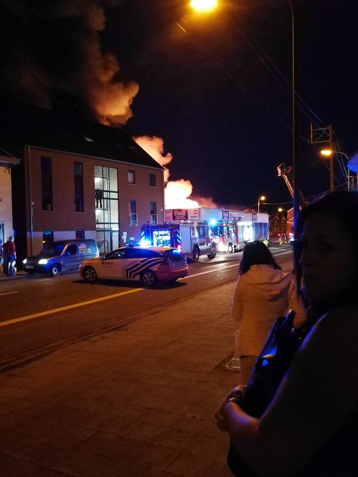 garage incendie Amay