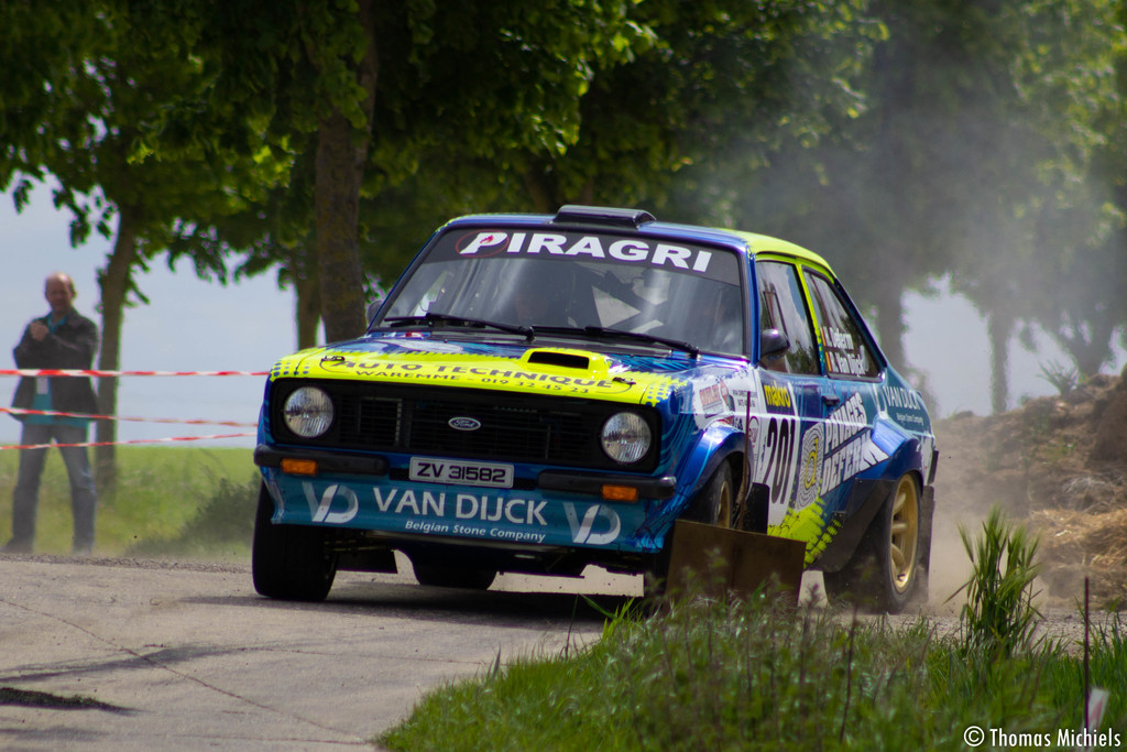 La Ford Escort de Hubert Deferm
