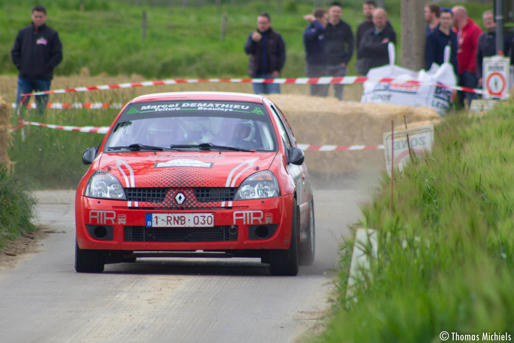 La Clio RS d'Eric Nandrin